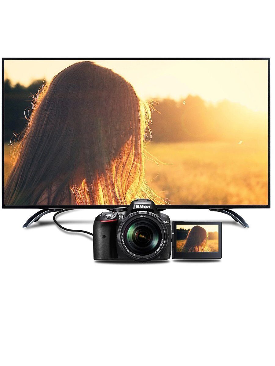 Кабель HDMI-19M --- MicroHDMI-19M ver 2.0+3D/Ethernet,1m Telecom <TCG206-1M>