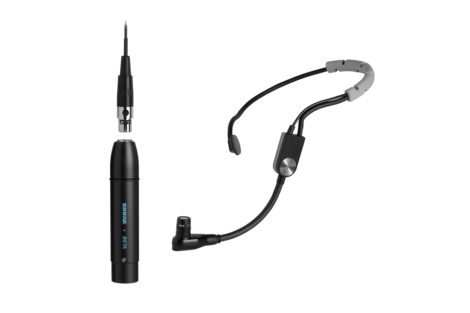 Головной конденсаторный микрофон с разъёмом TQG или XLR SHURE SM35