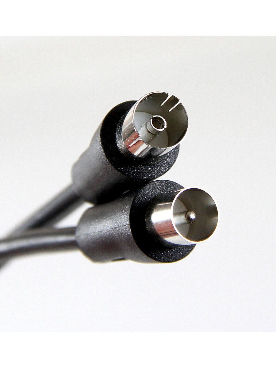 Кабель удлинительный антенный 9.5mm, 75Ом,ТВ-М-->ТВ-F, 10m, Telecom (TTV9501-10M)