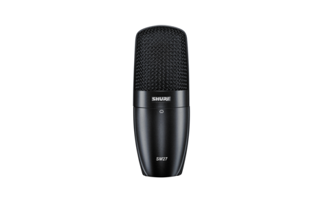 Профессиональный конденсаторный микрофон с большой диафрагмой SHURE SM27