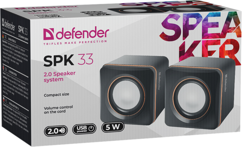 Акустическая 2.0 система SPK 33