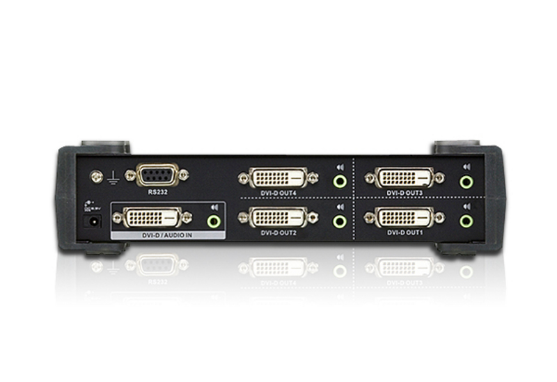Разветвитель DVI Dual Link и Аудио 4-портовый Aten VS174
