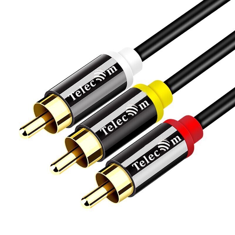 Кабель соединит 3xRCA (M) - 3xRCA (M), 1.5m TelecomPRO<TAV7150M-1.5M>