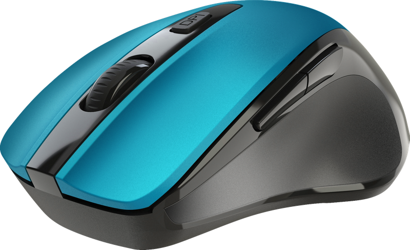 Беспроводная оптическая мышь Prime MB-053 бирюзовый