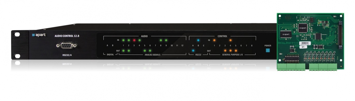 AC12.8SET Apart Матричный коммутатор AUDIOCONTROL12.8 с пакетом Feature Pack