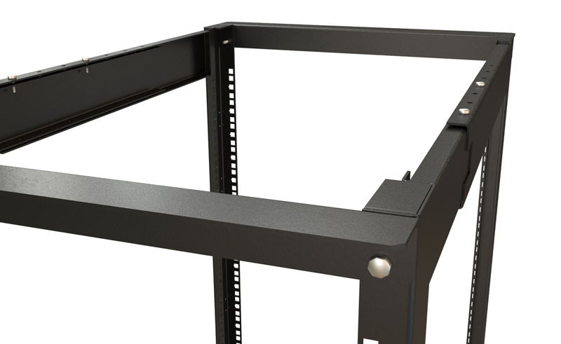 Открытая стойка 19", 32U Hyperline ORK2A-3268-RAL9005