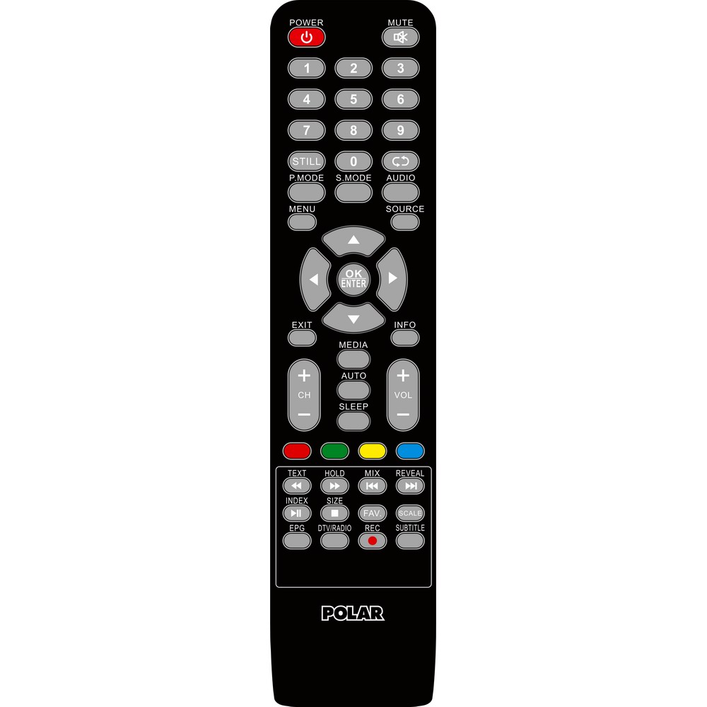 LED телевизор 43" POLAR  P43L22T2C
