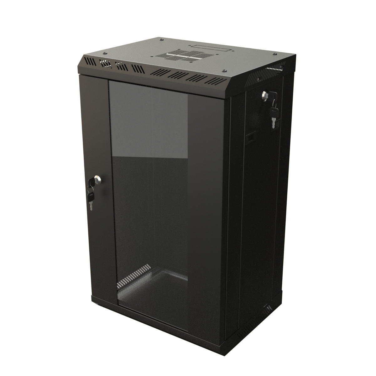 Настенный шкаф 10", 6U Hyperline TDB-6U-GP-RAL9004
