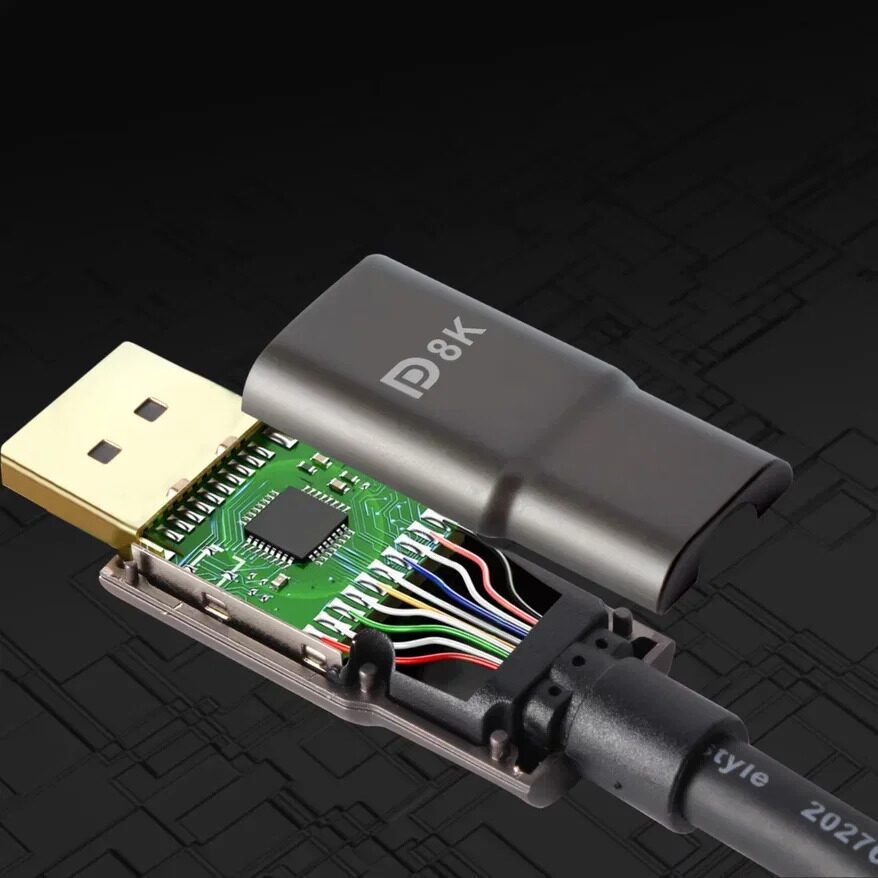 Кабель соединительный DISPLAY PORT v1.4, 8K@60Hz, 2m VCOM CG635-2M