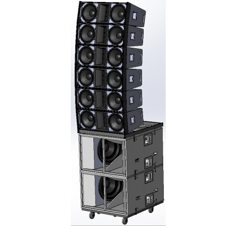 TS-8210LA Элемент линейного массива пассивный, трёхполосный