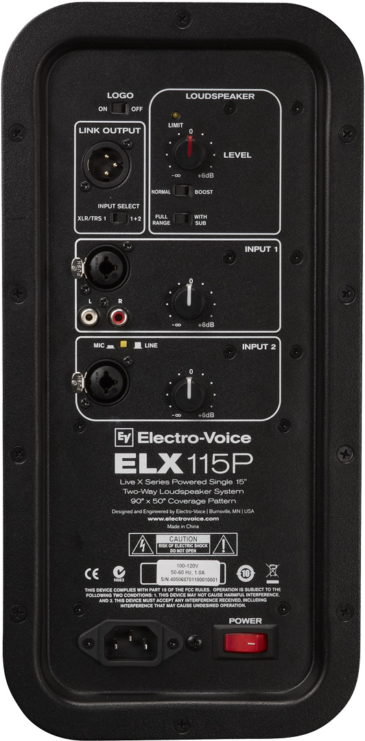 Активная акустическая система ElectroVoice ELX115P