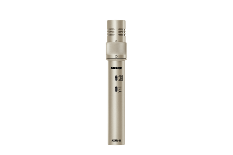 Инструментальный микрофон с двумя диаграммами SHURE KSM141/SL