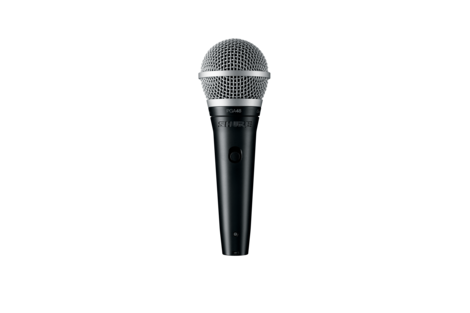 Кардиоидный динамический вокальный микрофон для караоке с кабелем QTR SHURE PGA48