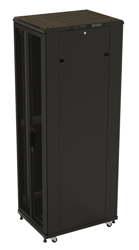 Шкаф напольный 19", 32U Hyperline TTB-3261-DD-RAL9004