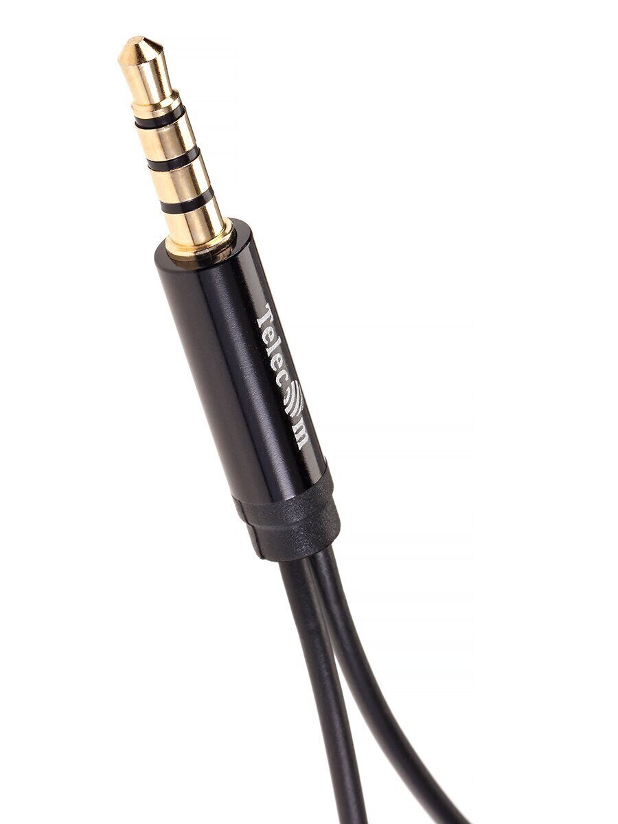 Кабель-адаптер  3.5ST(M)/2*3.5 ST(F), 0.2м, Telecom PRO <TAV204M-0.2M>