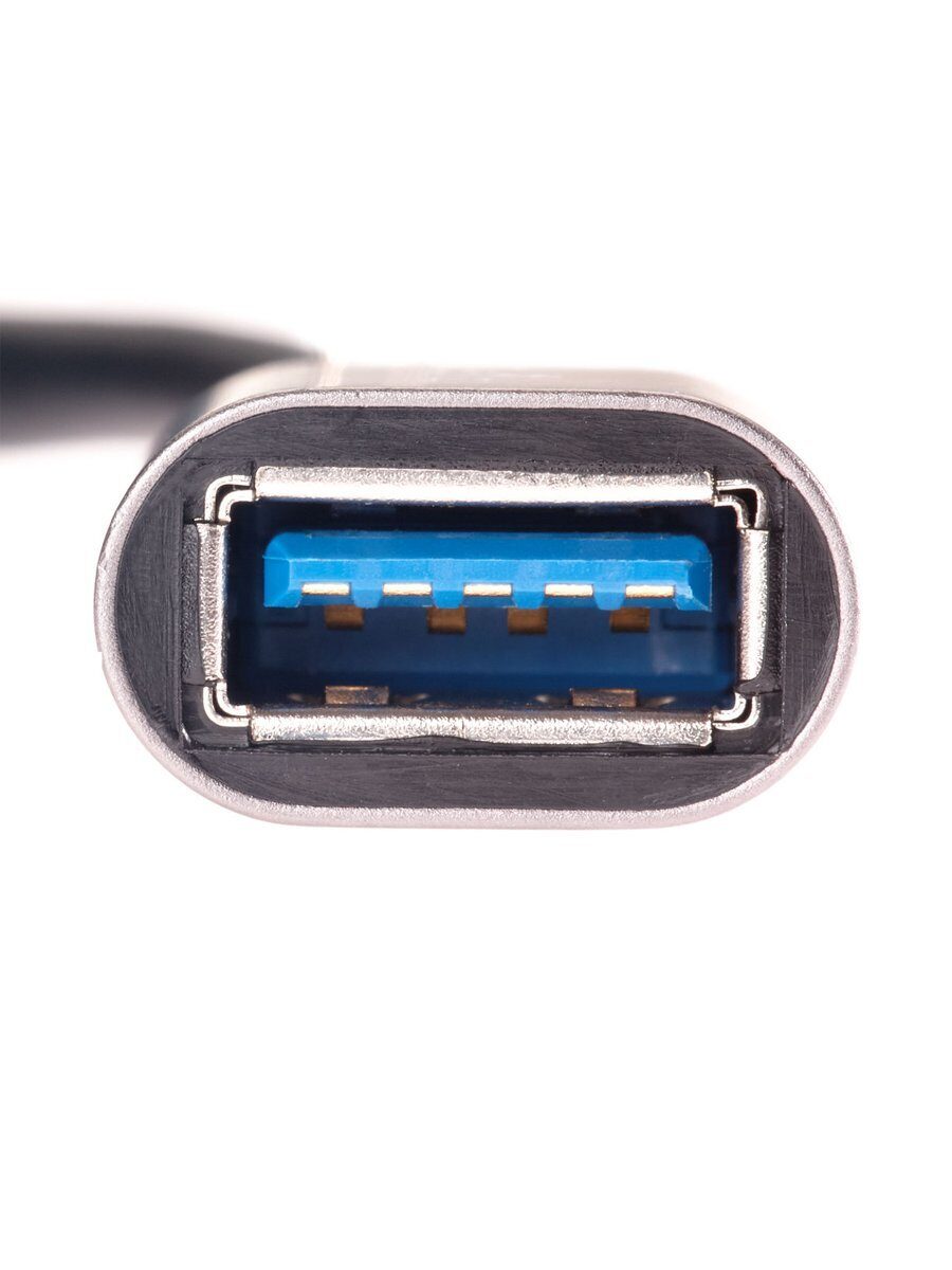 Кабель-адаптер  Type-Cm --> USB 3.0 Af , OTG, 1,5A , 5,0Gbps , Alum grey 0,2m Telecom (TC409M)