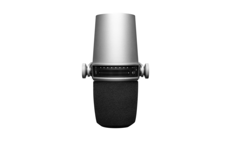 Динамический микрофон для подкастов с разъемами XLR/USB SHURE MV7-K