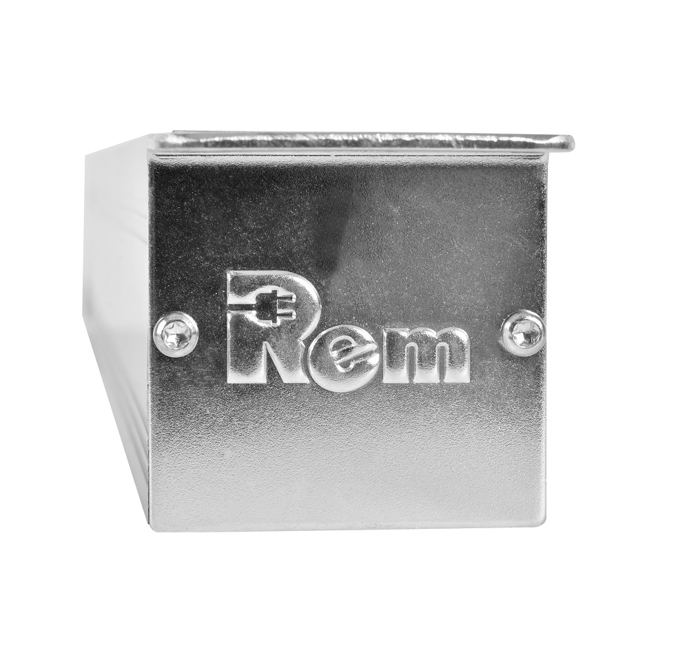 Вертикальный блок розеток Rem-16 с инд., 25 Schuko, 16A, алюм., 42-48U, шнур 3 м.