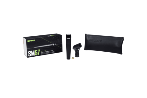 Динамический инструментальный микрофон SHURE SM57-LCE