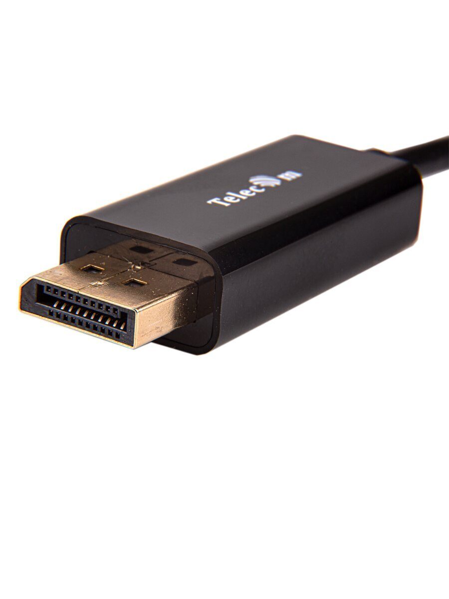 Кабель-адаптер USB3.1 Type C(m) --> DP(m) 4K@60Hz, 1.8m, Telecom <TC010-1.8M>