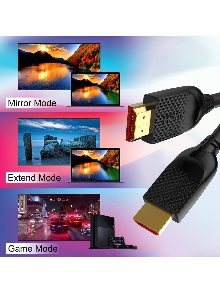 Кабель HDMI 19M/M ver 2.0, 1.5М  iOpen (Aopen/Qust) ACG517-1.5M