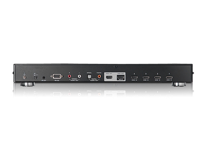 Коммутатор HDMI 4K 4-портовый с дублированным выходом Aten VS482