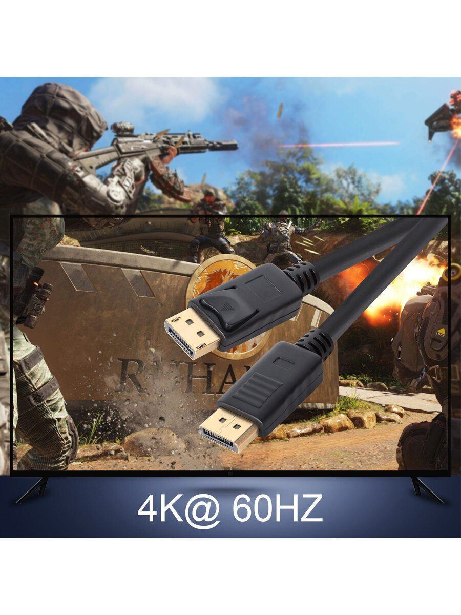 Кабель соединительный DP-DP 1.2V 4K@60Hz 3м Telecom <CG712-3M>