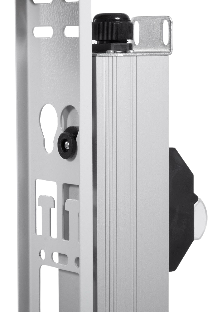 Блок розеток Rem-32 с авт., инд., 2 Sсhuko, 3 IEC 60320 C19, 32А, алюм., 19", колодка