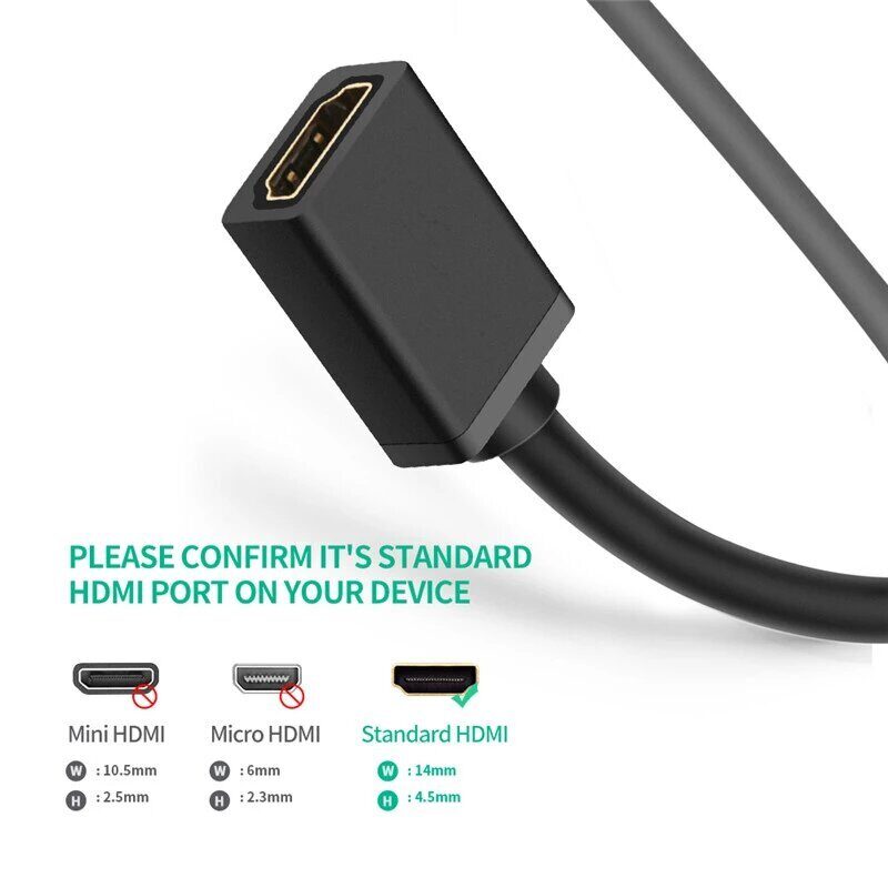 Кабель удлинительный  HDMI-19M---HDMI-19F ver 2.0, 5m, Telecom TCG235MF-5M