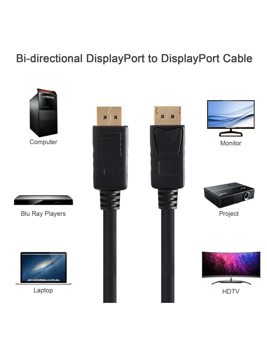 Кабель соединительный DP-DP 1.2V 4K@60Hz 3м Telecom <CG712-3M>