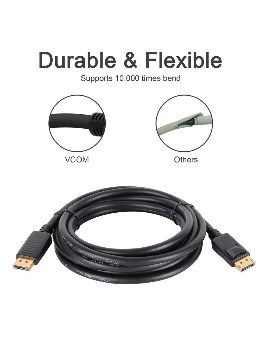 Кабель соединительный Display Port, 1.2 V. 4K@60Hz, 1.8m VCOM <VHD6220-1.8MO>