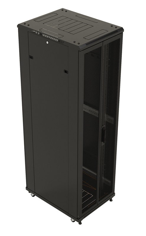 Шкаф напольный 19", 32U Hyperline TTB-3268-DD-RAL9004