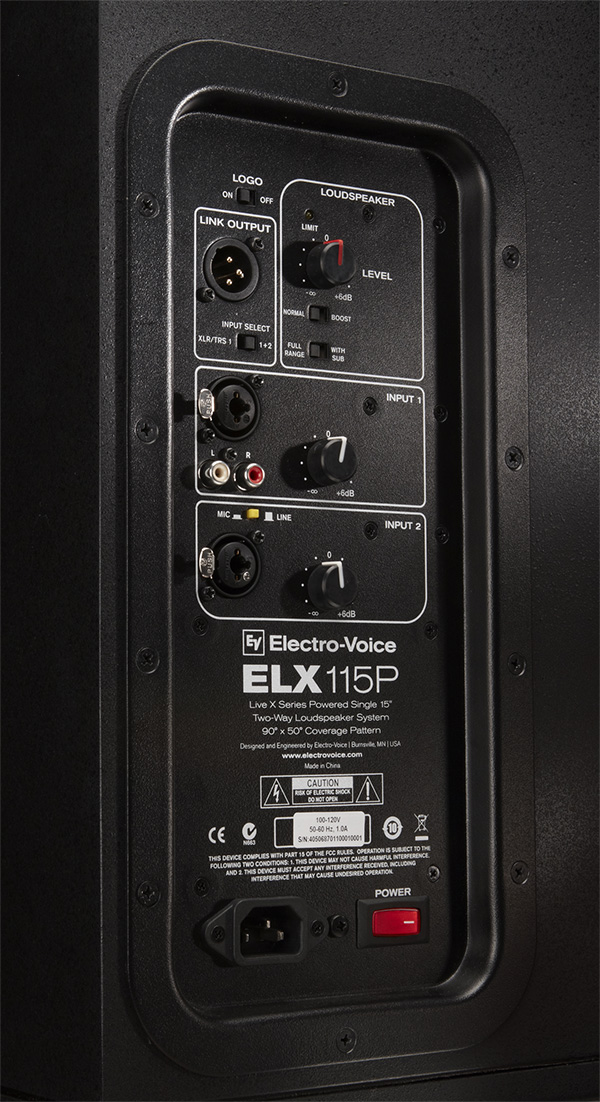 Активная акустическая система ElectroVoice ELX115P