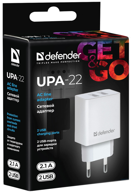 Сетевой адаптер UPA-22 белый