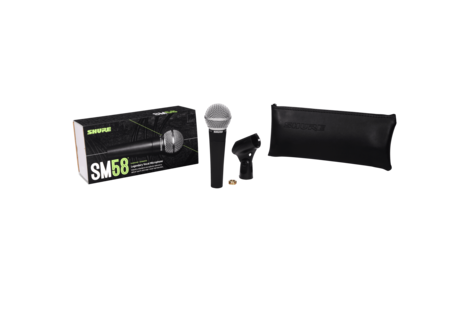 Динамический вокальный микрофон SHURE SM-58SE