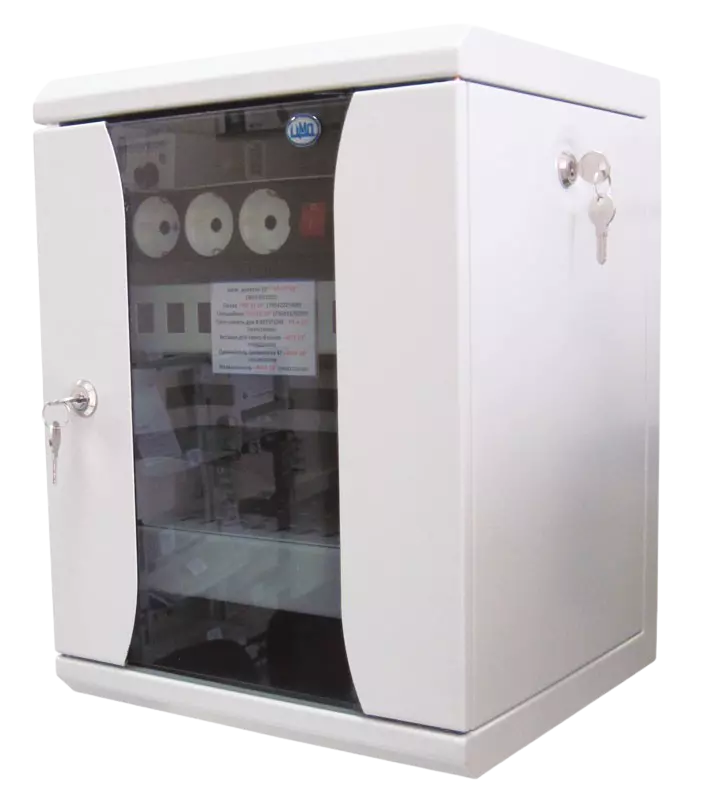 Шкаф телекоммуникационный настенный 10" 12U, (320 × 255)