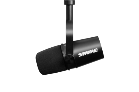 Динамический микрофон для подкастов с разъемами XLR/USB SHURE MV7-S