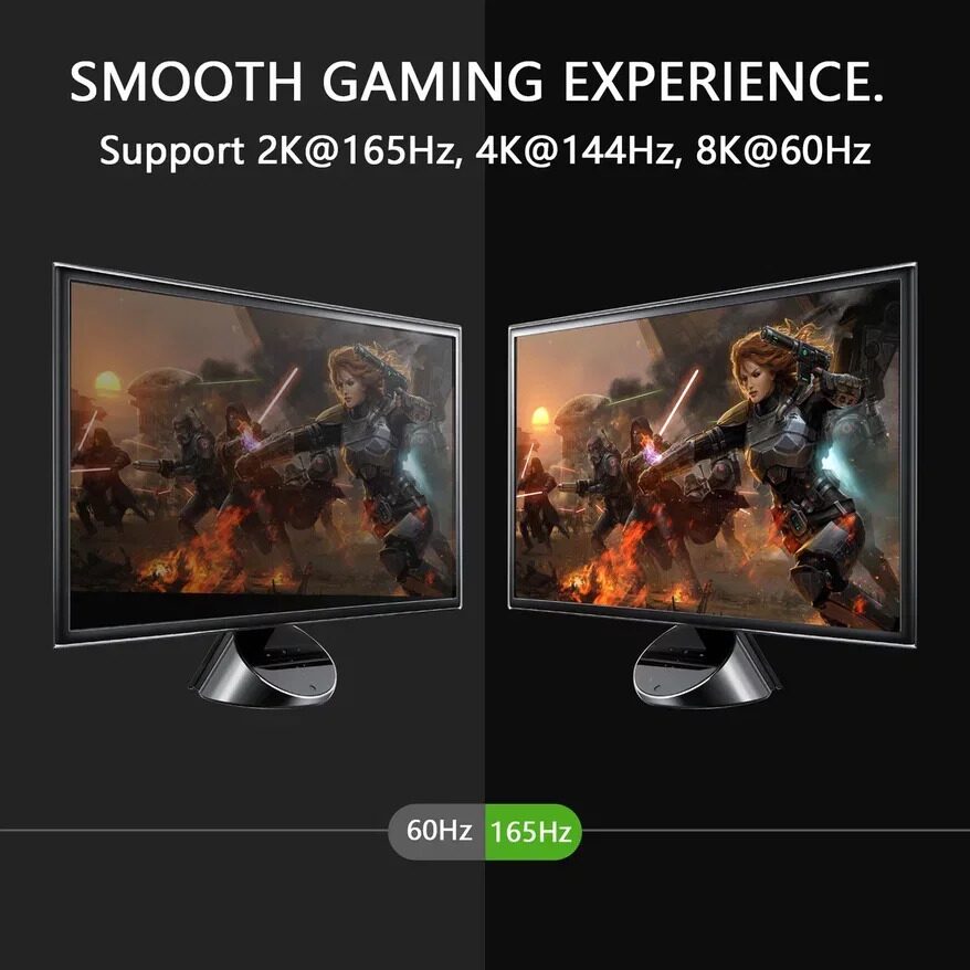 Кабель соединительный DISPLAY PORT v1.4, 8K@60Hz, 2m VCOM CG634-2M