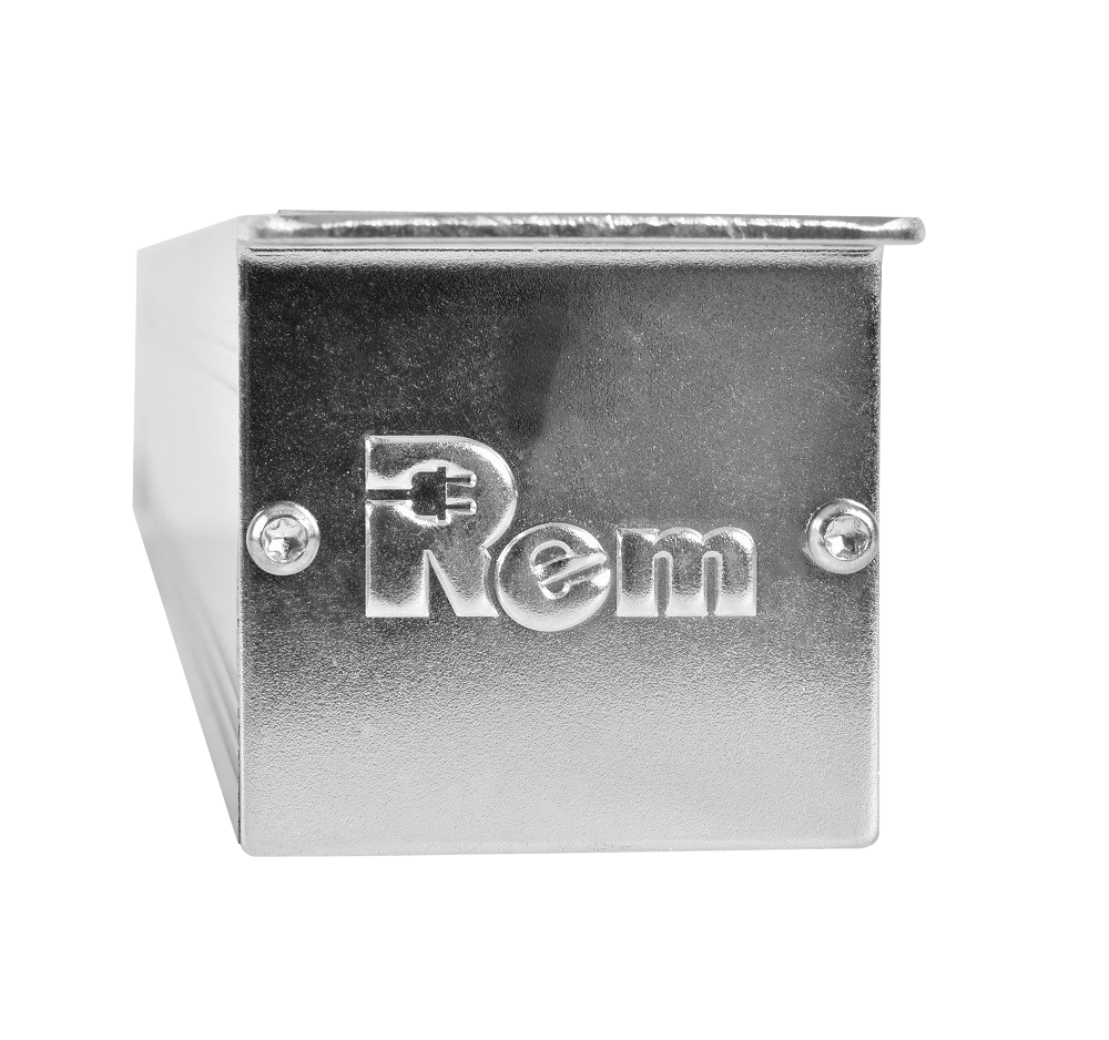 Блок розеток Rem-16 с выкл и USB-портом, 6 Schuko, 16A, алюм., 19", шнур 3 м.