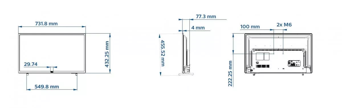 Коммерческий телевизор Philips 32HFL3014/12