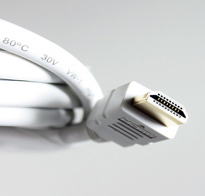 Кабель HDMI 19M/M ver 2.0, 1М, белый  iOpen (Aopen/Qust) <ACG711W-1M>