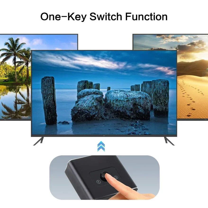 Двунаправленный переключатель HDMI2.0 4K@60Hz, VCOM <DD462>