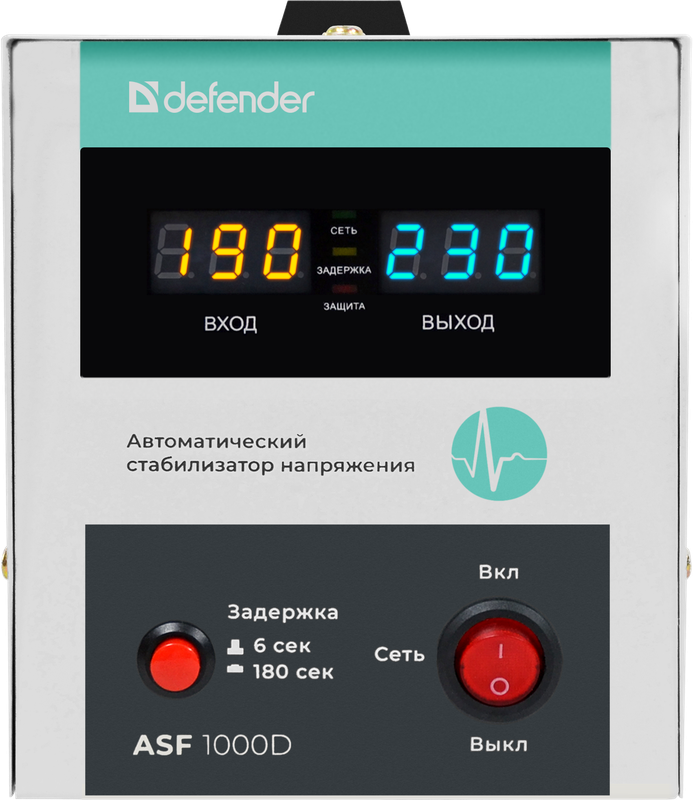 Стабилизатор напряжения Defender ASF 1000D напольный