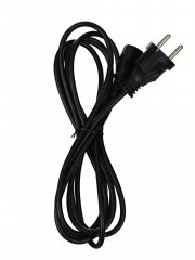 Кабель компьютер - розетка 220V (EURO) 3м, 3G 0,5mm медь, Telecom