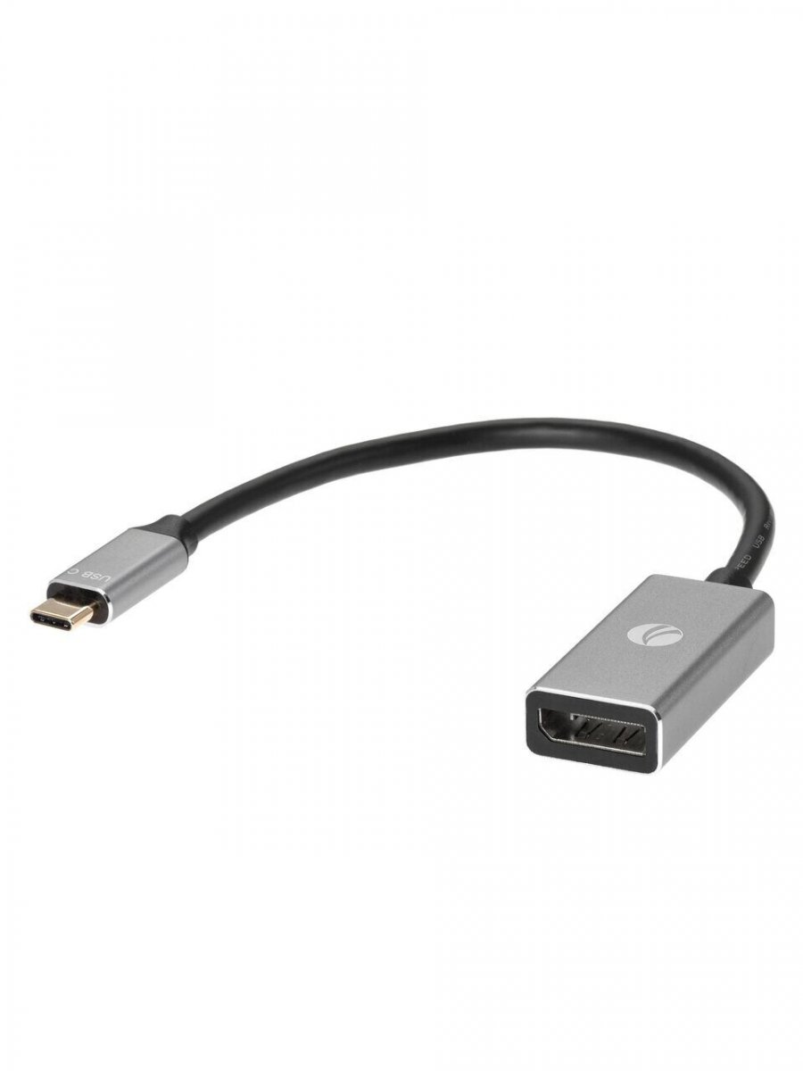 Адаптер USB Type-Cm---->DP(f) 1.4v, 8K@ 60Hz, Alum  Shell,VCOM <CU480M>