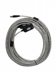 Кабель-адаптер USB2.0-repeater, удлинительный активный Af> 15м VCOM