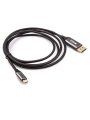 Кабель-адаптер USB 3.1 Type-Cm --> DP(m) 4K@60Hz, 1.8m , Aluminium Shell,VCOM <CU422MC-1.8M>