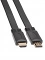 Кабель HDMI 19M/M ,плоский,ver. 2.0, 4K@60 Hz 1m VCOM <CG522F-1M>
