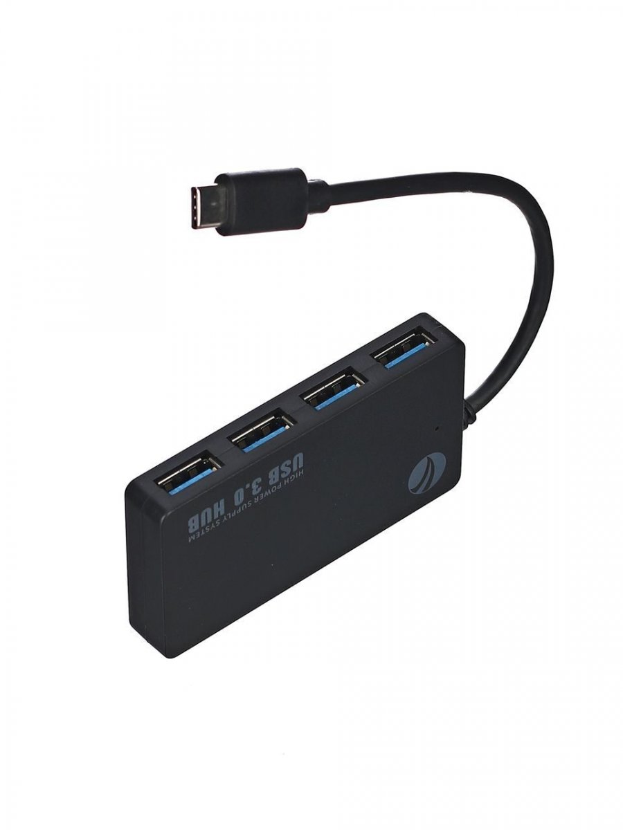 Хаб USB3.1 Type-CM --> 4*USB3.0 (F)