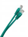 Патчкорд литой iOpen (Aopen/Qust) UTP кат.5е 1м зеленый <ANP511_1M_G>